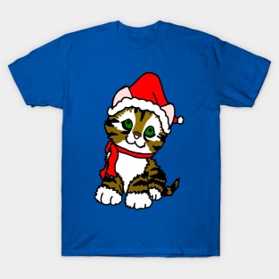 Christmas Kitten T-Shirt